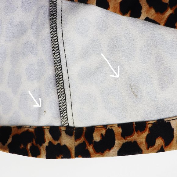 NWT LIKELY Emile Strapless Jumpsuit in Leopard 6 - Picture 8 of 9